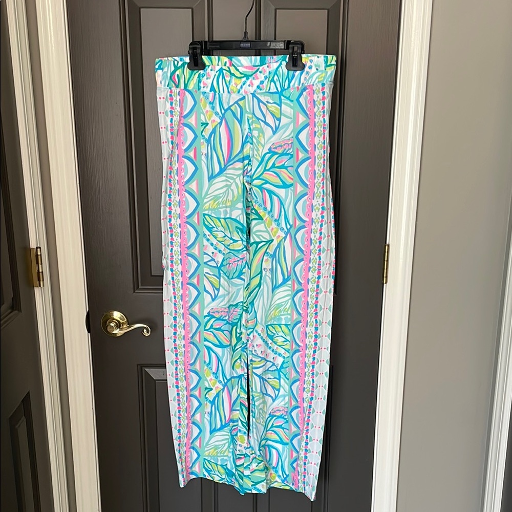 Lily Pulitzer Colorful Tropical Print Pants